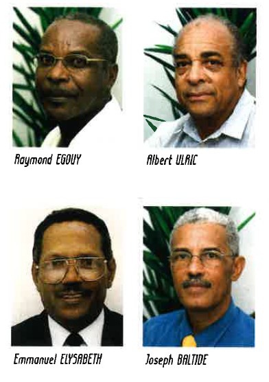 Raymond EGOUY   Albert ULRIC   Emmanuel ELISABET   Joseph BATILDE